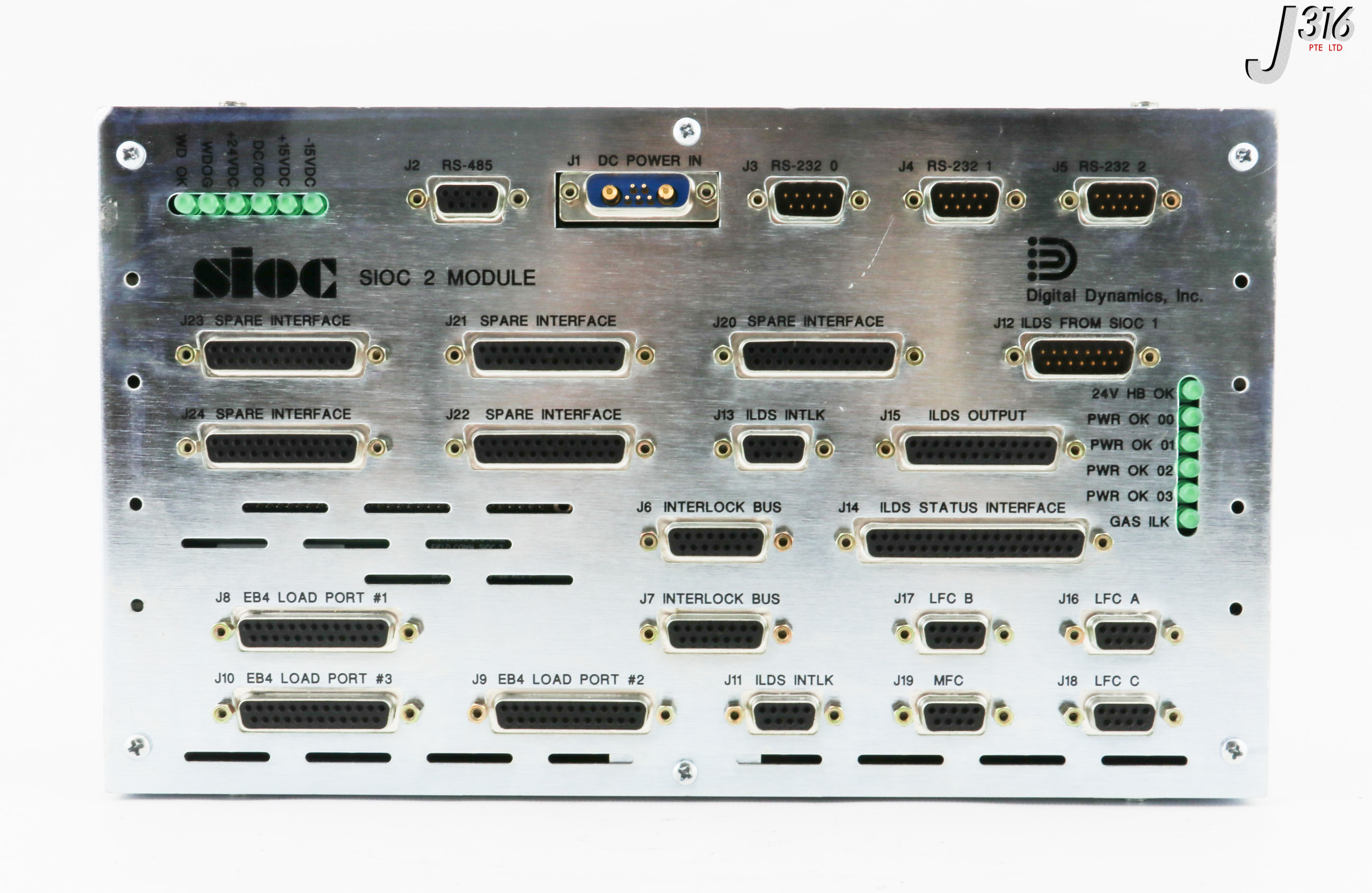 32519 NOVELLUS SESIOC E84 IXT WTS HV, SIOC 2 MODULE 02-267032-00